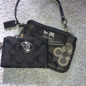Coach Purse and Coin/Card Purse